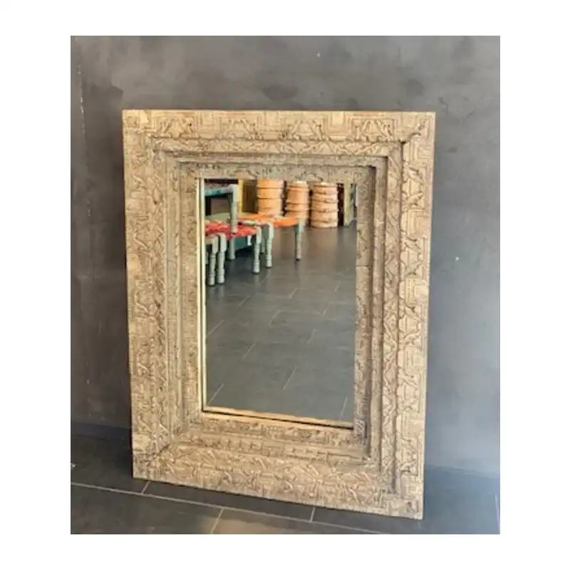 Big Mirror / wood H: 133 cm