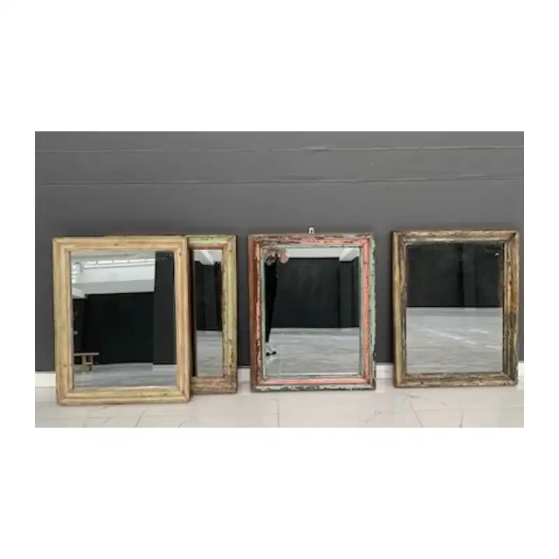 Mirror / wood H: 76 cm