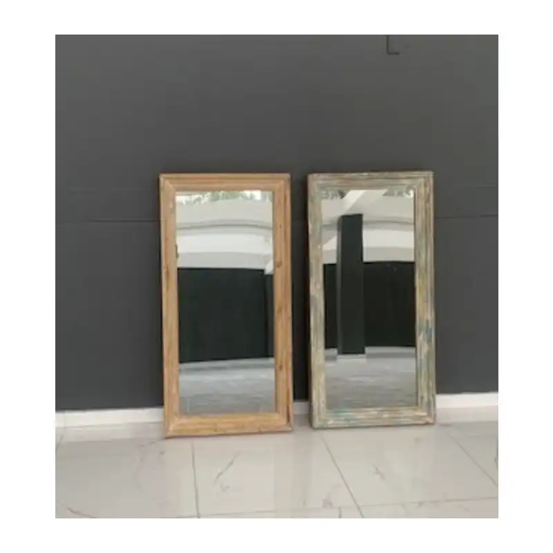 Mirror / wood H: 123 cm