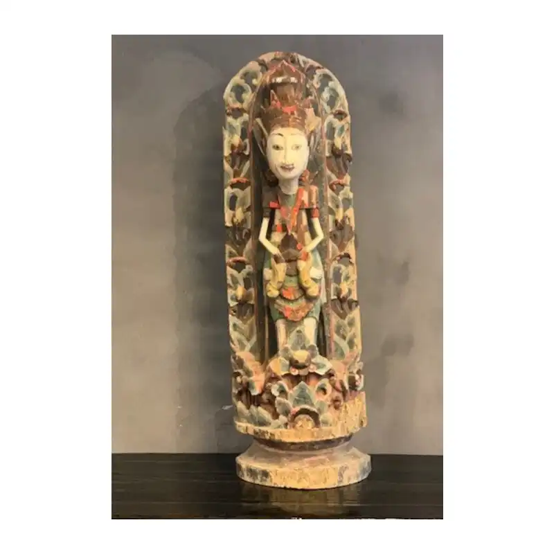 Old temple figur